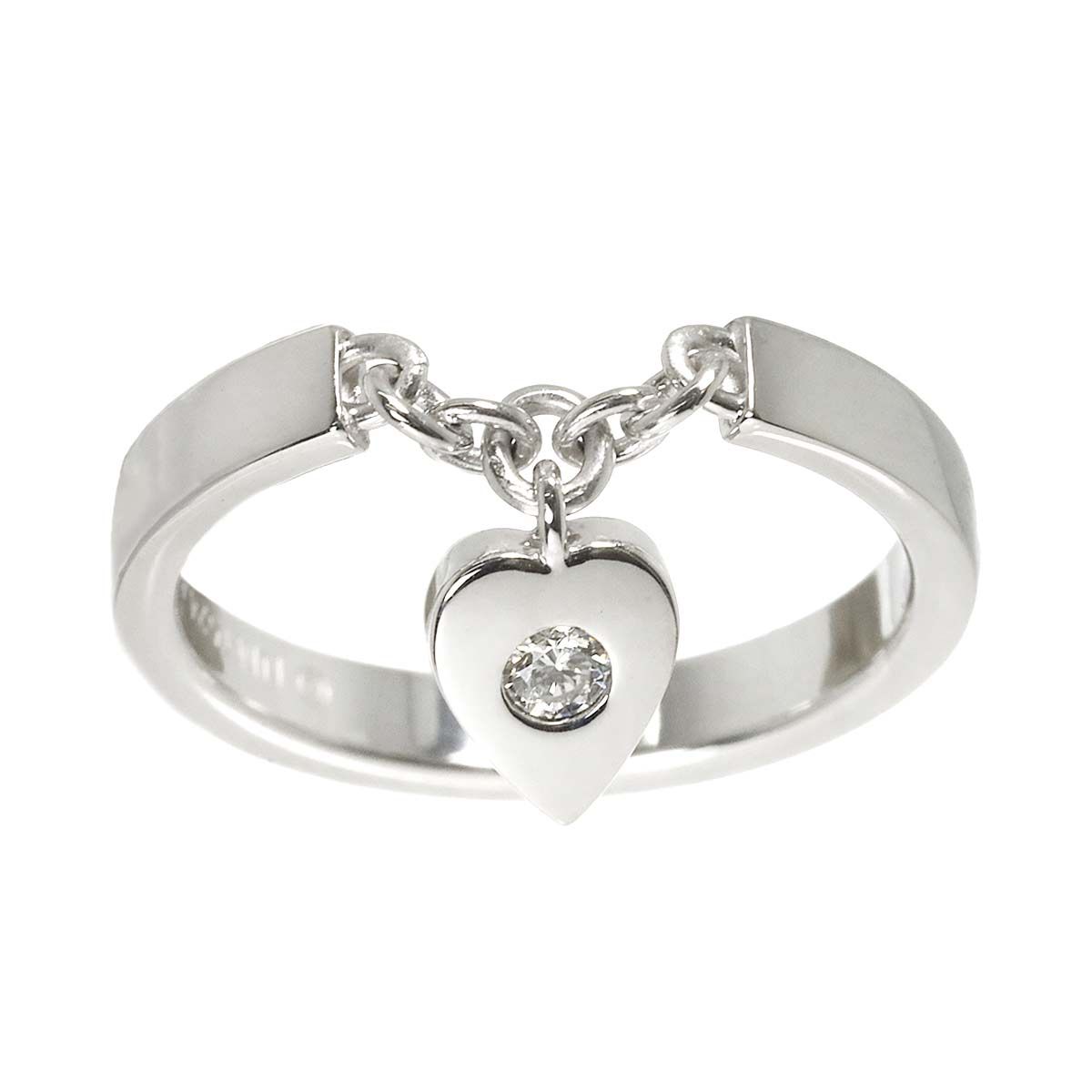 カルティエ Cartier モナムール #48 リング ダイヤ K18 WG カルティエ Cartier モナムール #48 リング ダイヤ K18 WG