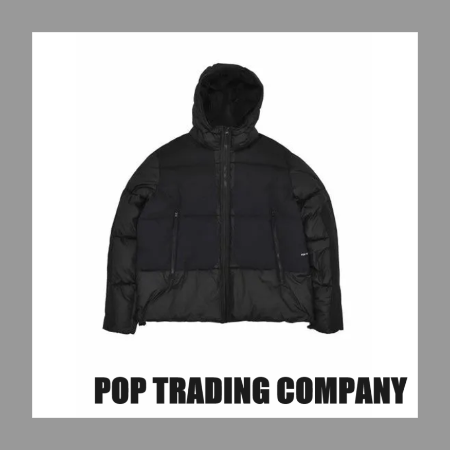 40%OFF/新品/POP TRADING COMPANY/ポップトレーディングカンパニー/PUFFER JACKET IN BLACK