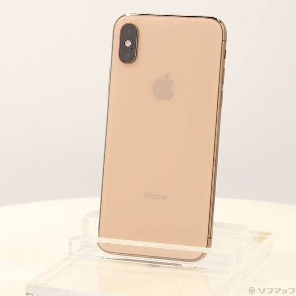 中古品〕 iPhoneXS 64GB ゴールド MTAY2J／A SIMフリー【258