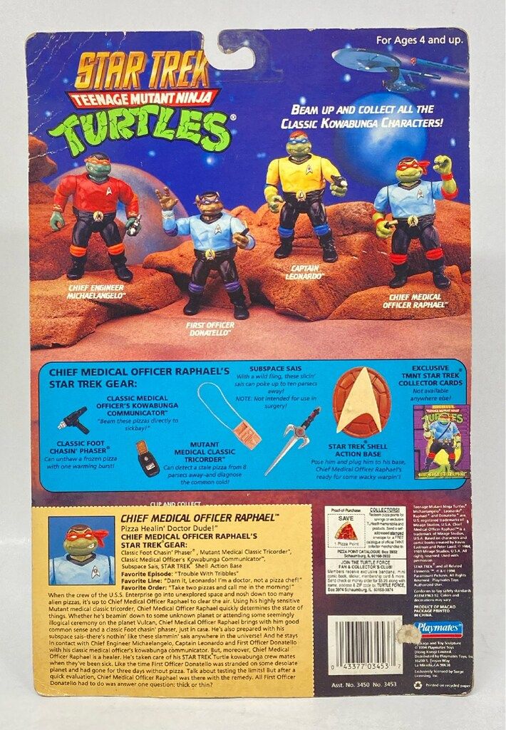 PLAYMATES STAR TREK RAPHAEL / CHIEF MEDICAL OFFICER