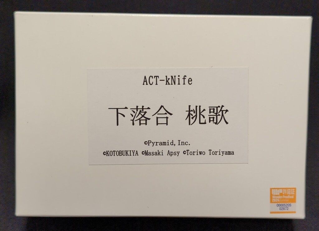 ACT-kNife アクションフィギュア| レジンキャストキット 下落合桃歌