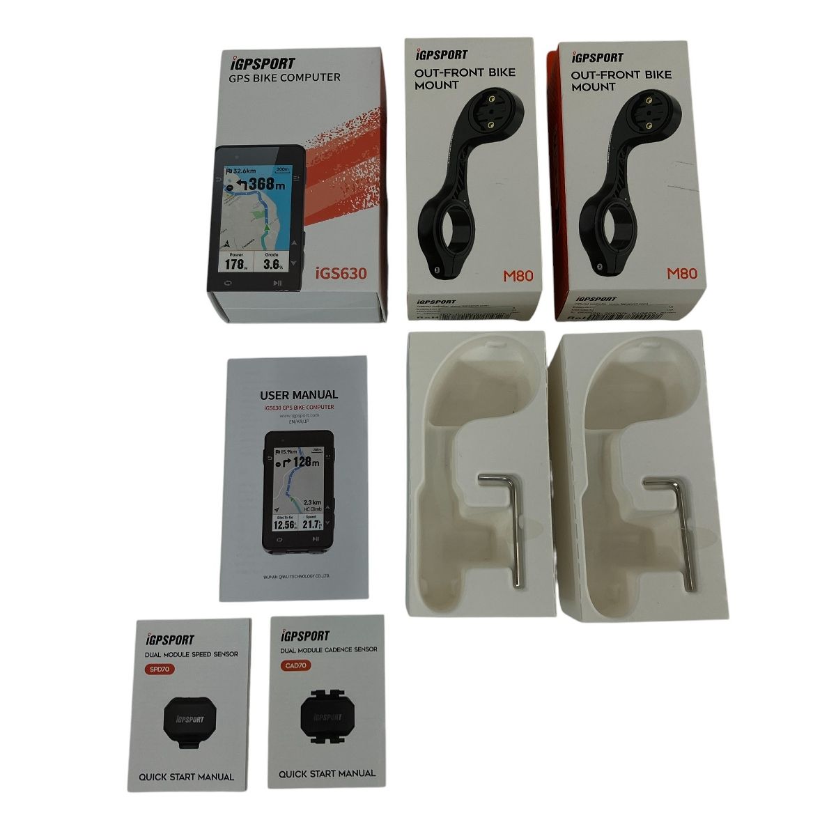 IGP SPORT IGS630 ナビ サイクル コンピューター 自転車 用品 N10386919