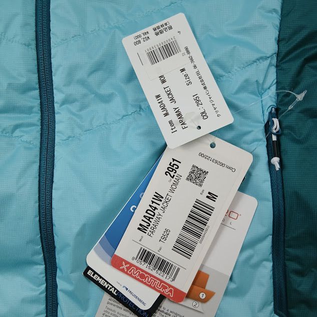 MONTURA モンチュラ FARAWAY JACKET M ジャケット アウター 登山ウェア アウトドアウェア