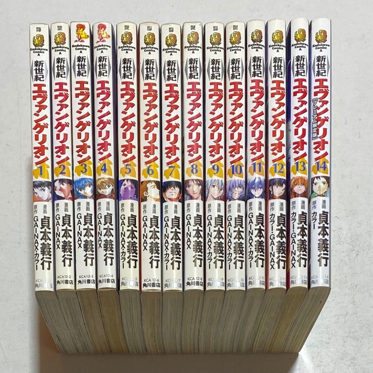 新世紀エヴァンゲリオン コミック 全14巻完結セット 貞本 義行 カドカワコミックス・エース