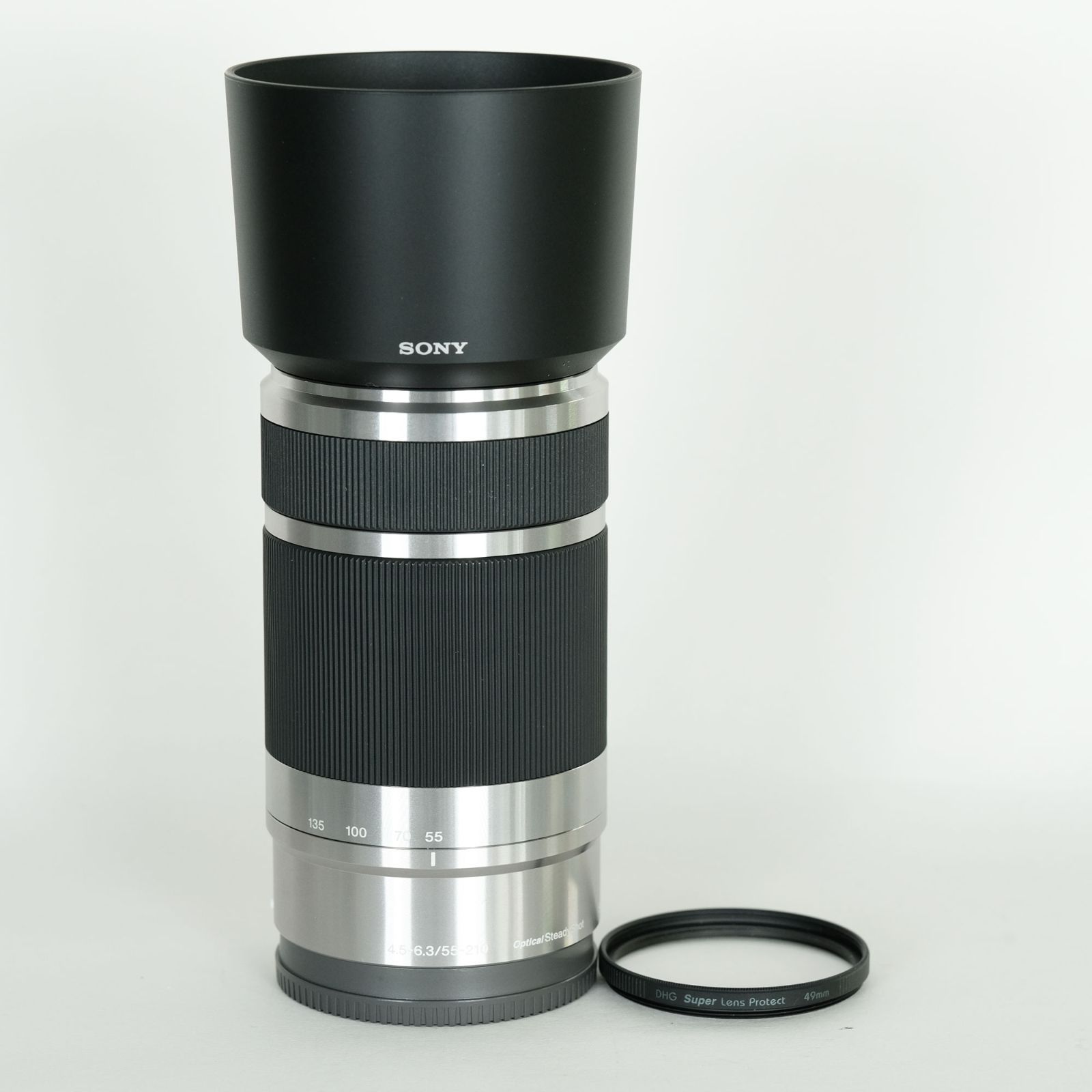 ｜フィルター付 SONY E 55-210mm F4.5-6.3 OSS SEL55210 シルバー | ソニーEマウント