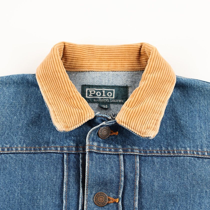 POLO by RALPH LAURENデニムジャケット コーデュロイ　Lサイズ POLO RALPH LAUREN - POLO RALPH LAUREN / ポロラルフローレン