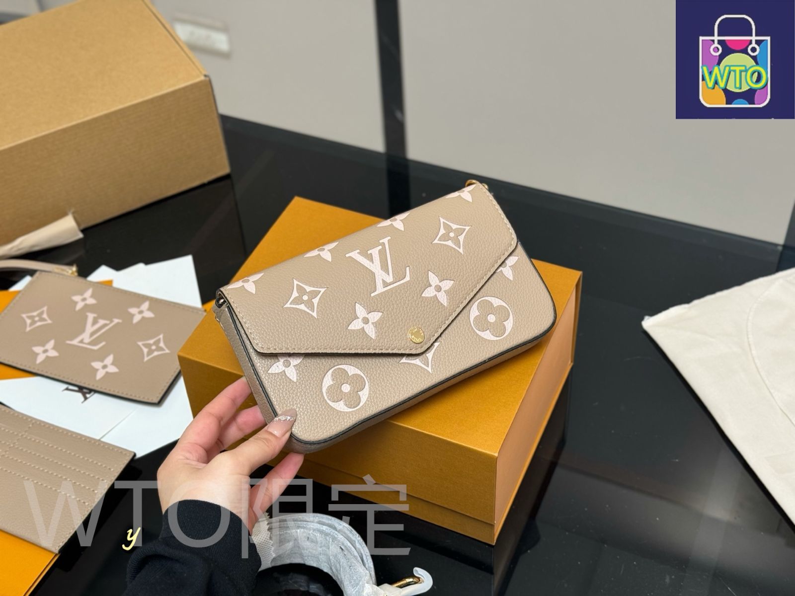今日特価】LV Three-in-One Bag ルイ・ヴィトン スリーインワン