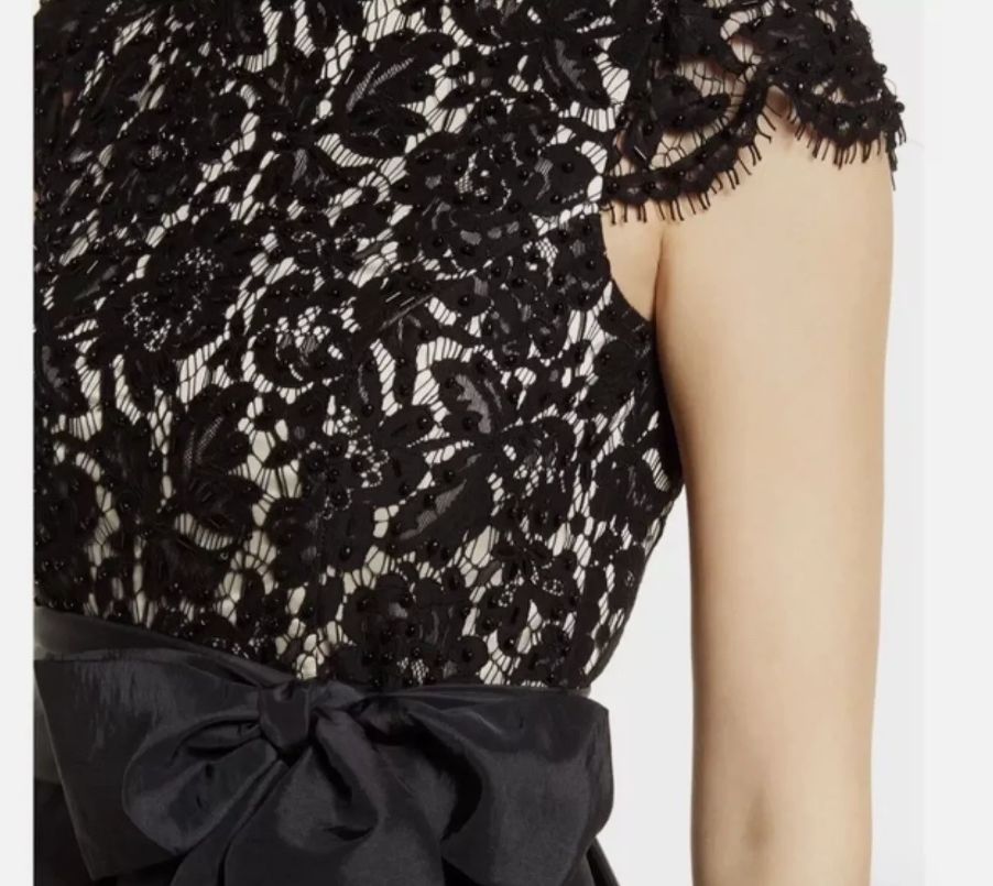 新品】イライザジェイ US2 美しいブラックのロングレースドレス - メルカリ 