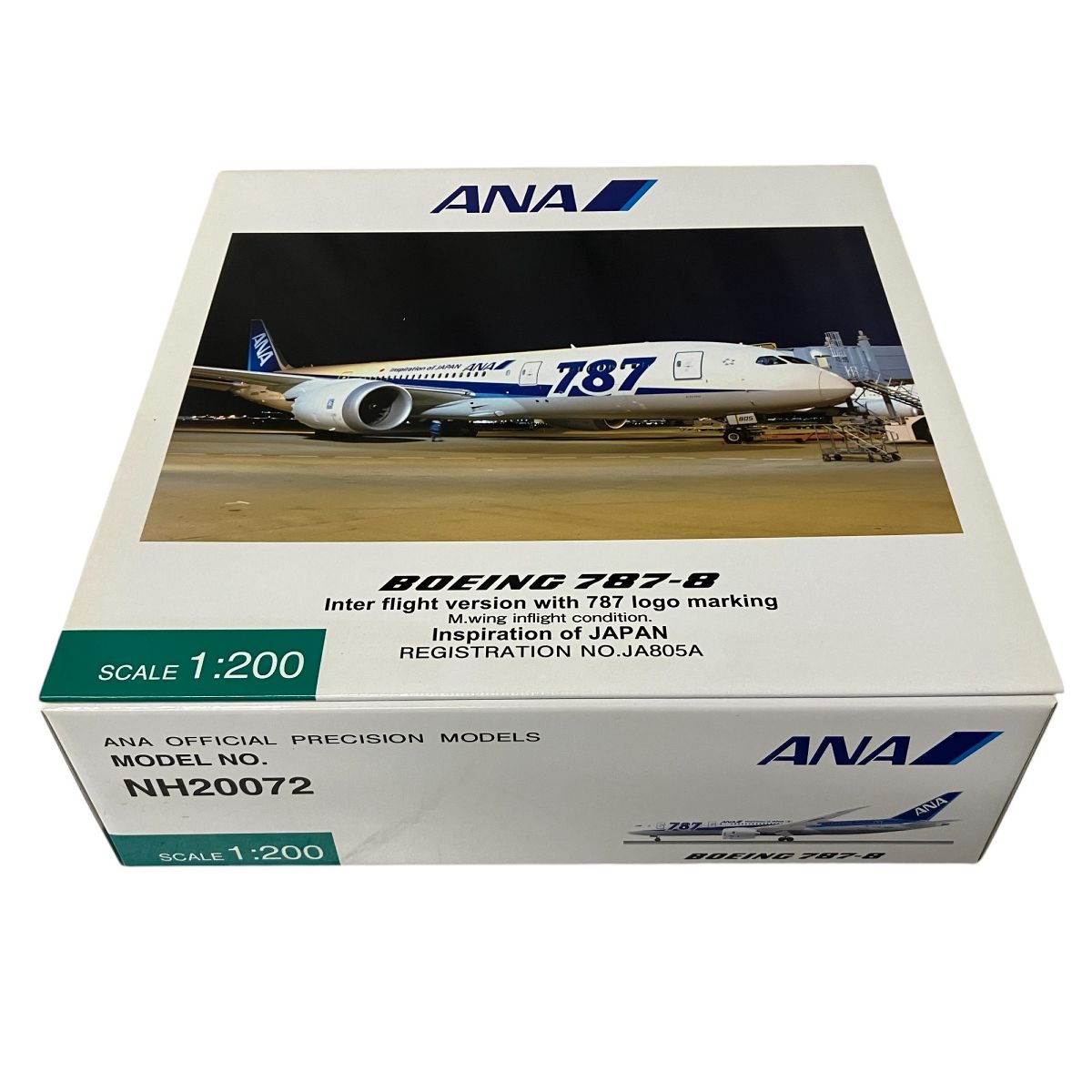 全日空商事 Boeing787-8（78ロゴ有り） 1:200スケール レア 全日空商事 ANA Boeing787-8 スペシャル塗装 - メルカリ