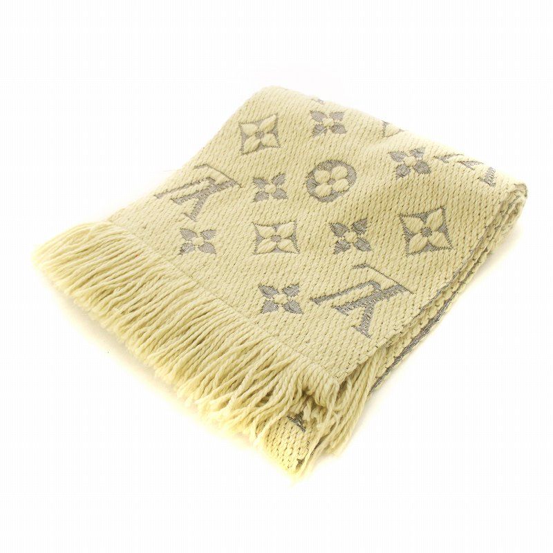 ルイヴィトン LOUIS VUITTON M75834 エシャルプ ロゴマニア マフラー