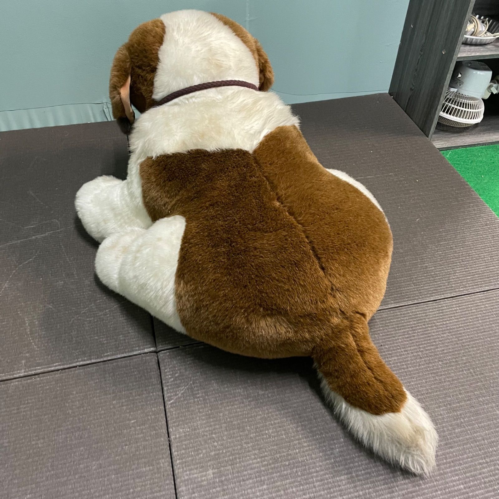 ♭ 特大 大型 ぬいぐるみ 犬 セントバーナード 人形 マスコット 置物