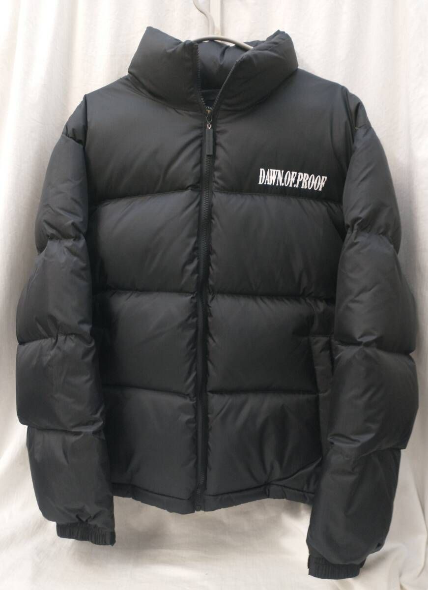 LOS ANGELLS TERRITORY LA DOWN OF PROOF ロサンゼルス テリトリー ダウン ジャケット L 黒 ブラック ナイロン フェザー混