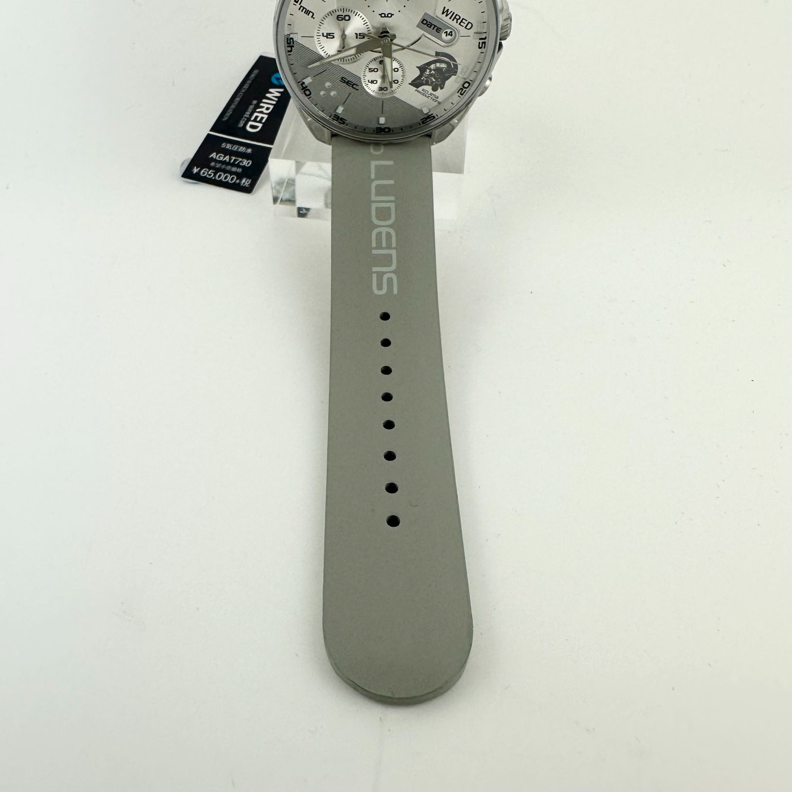 未使用 国内正規品 SEIKO セイコー ワイアード クロノグラフ クロノ FCバルセロナ 700本限定モデル AGAW624 腕時計 バルサ サッカー