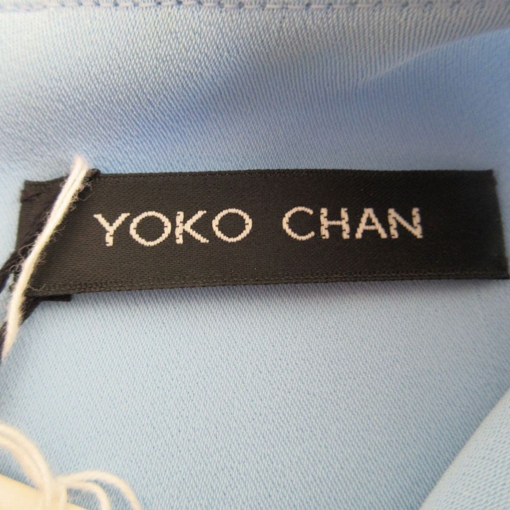 ヨーコチャン YOKO CHAN フリル ギャザー ノースリーブ ヨーコチャン YOKO CHAN フリル ギャザー ノースリーブ