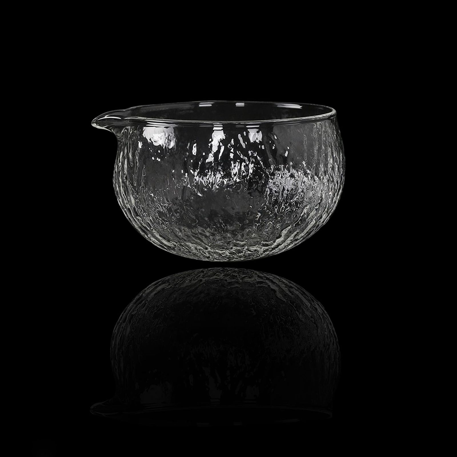 茶道具　ガラス　抹茶碗2個 新品 茶道具 耐熱ガラス 抹茶碗 クリア 最大約12.3cm×高さ約7.2