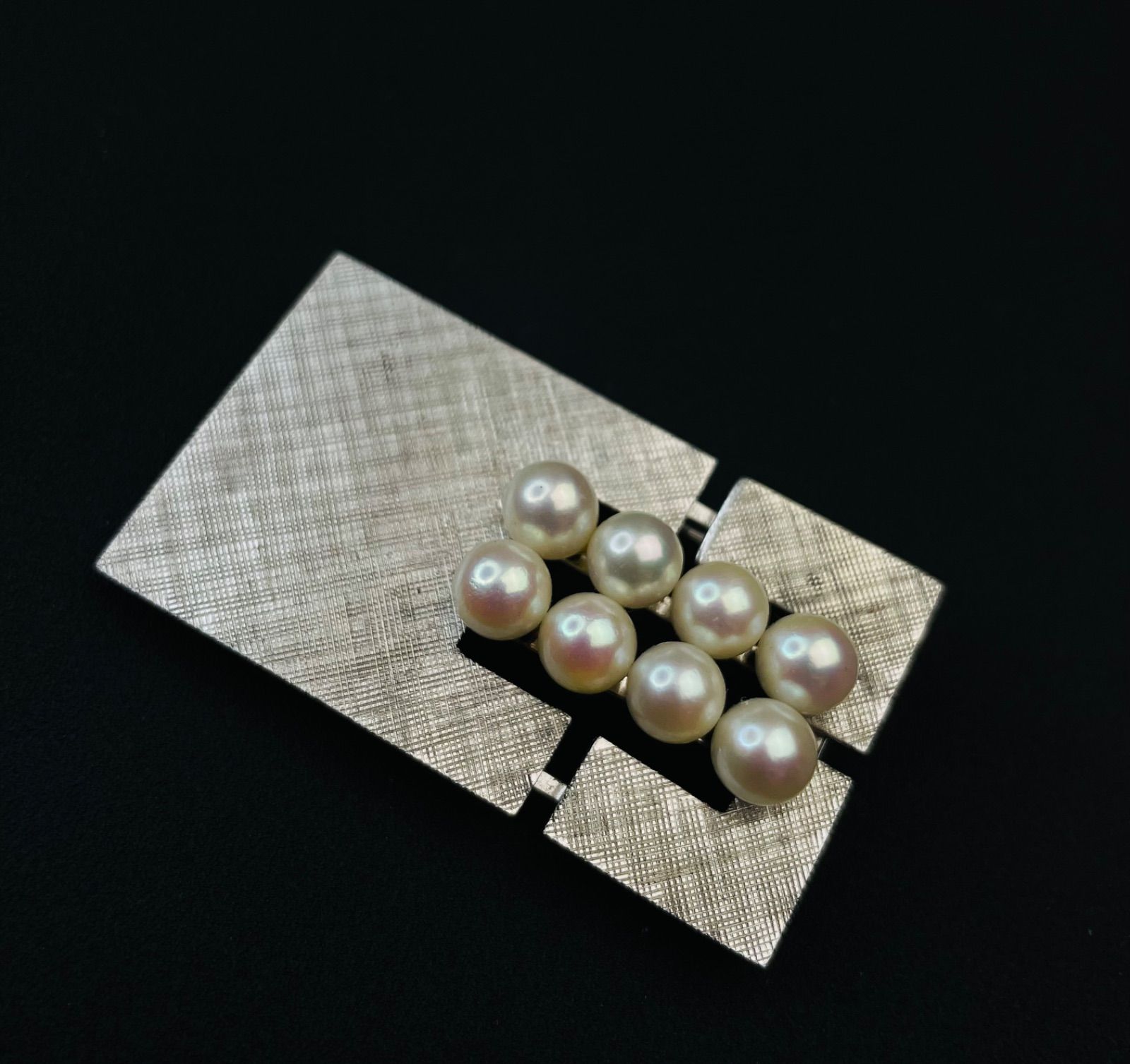 豊富な正規品アコヤ真珠 帯留め/ブローチ/ペンダントトップ 3way 33珠 STERING アクセサリー
