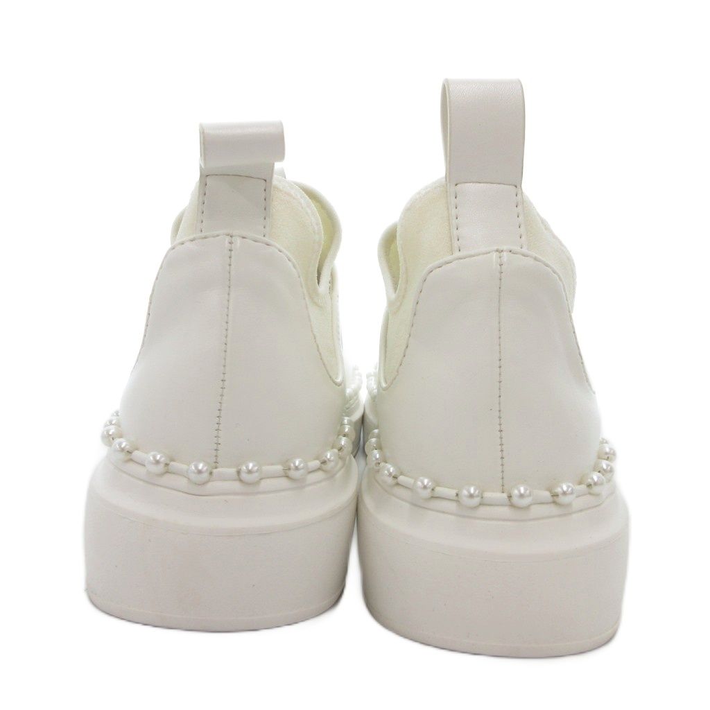 セルフォード CELFORD 24SS パールトリミングスニーカー