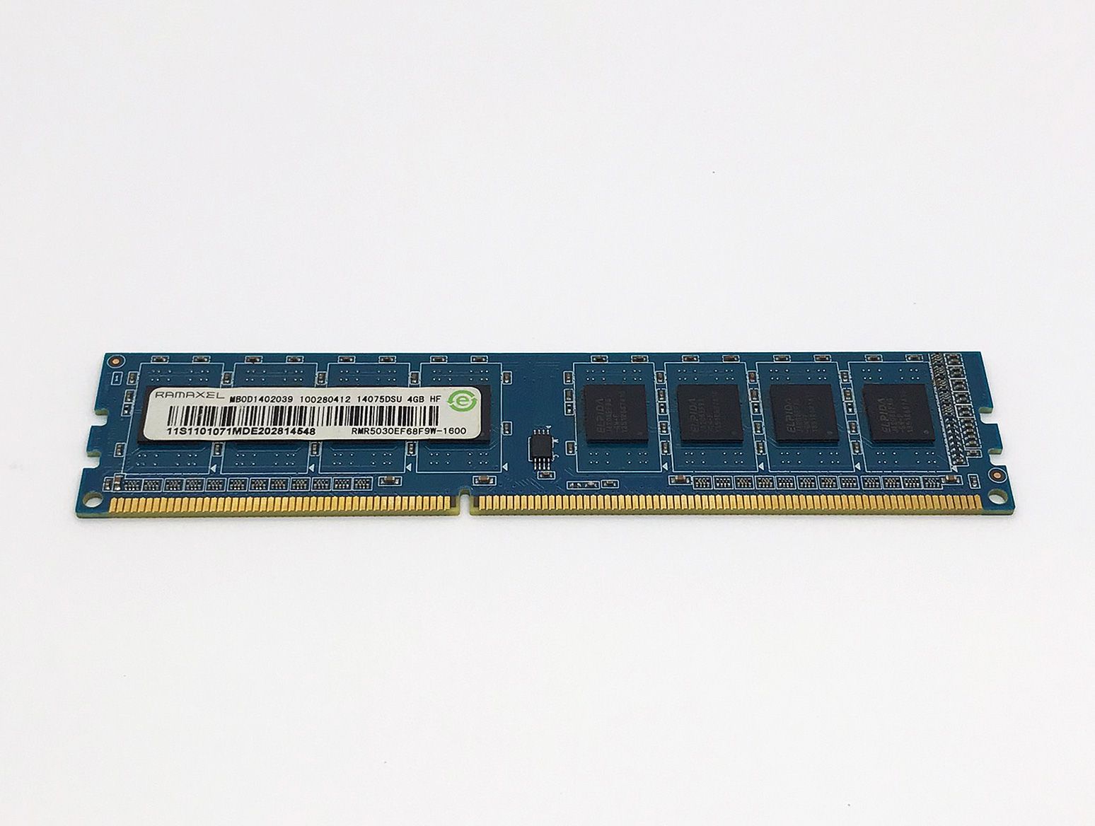 デスクトップPCメモリ RAMAXEL DDR3 1600 4GB（4GB×1）RMR5030EF68F9W-1600 - メルカリ