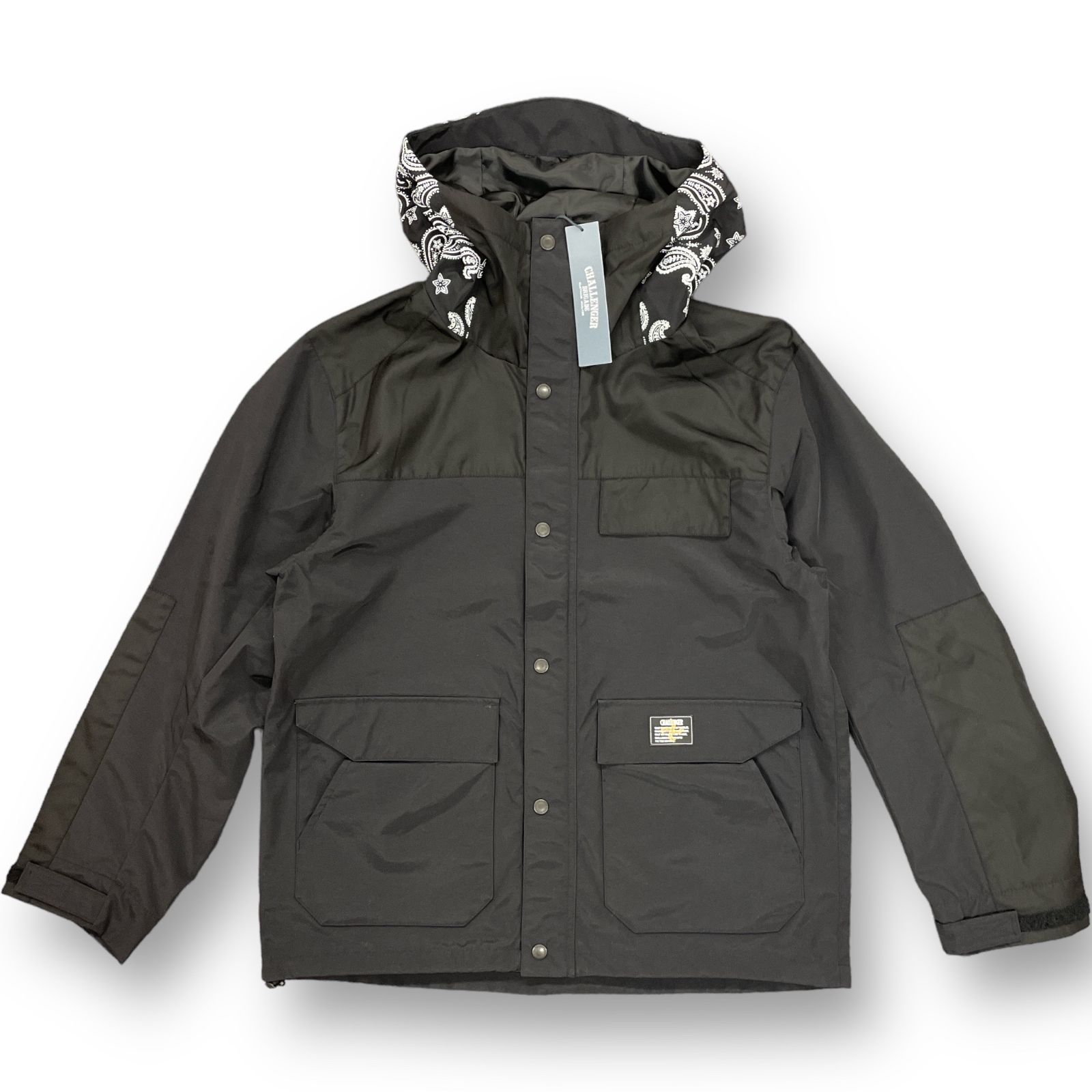 CHALLENGER23SS BANDANA FOODIE JACKET-