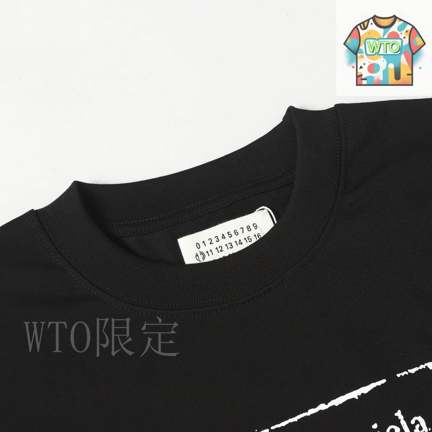 今日特価】MM6 Maison Margiela 520 Limited Letter T シャツ-3