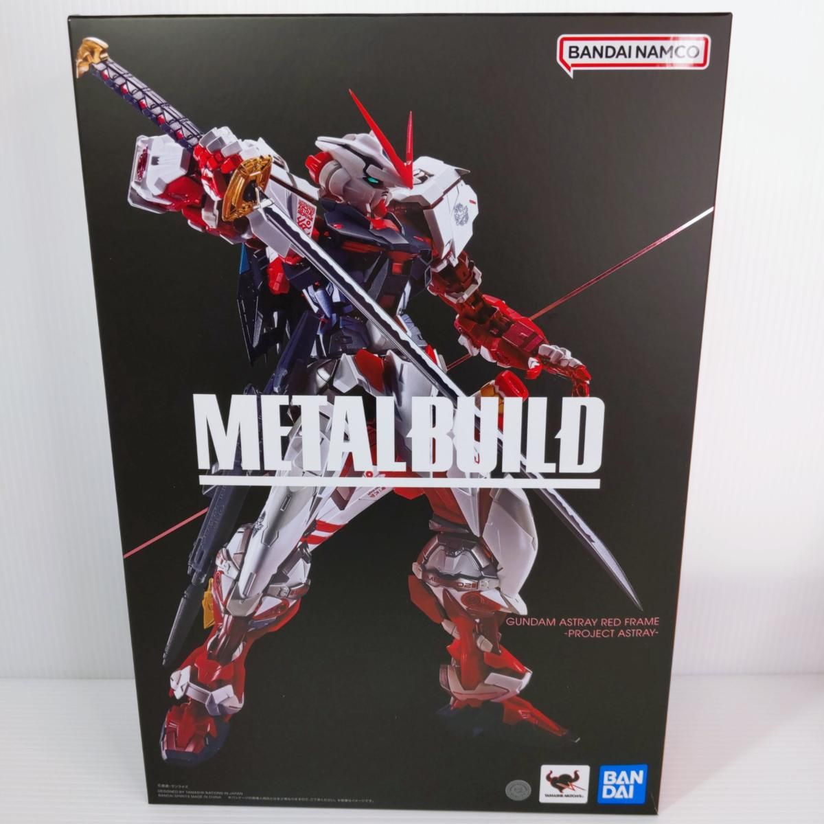 中古品】METAL BUILD ガンダムアストレイレッドフレーム MBF-P02