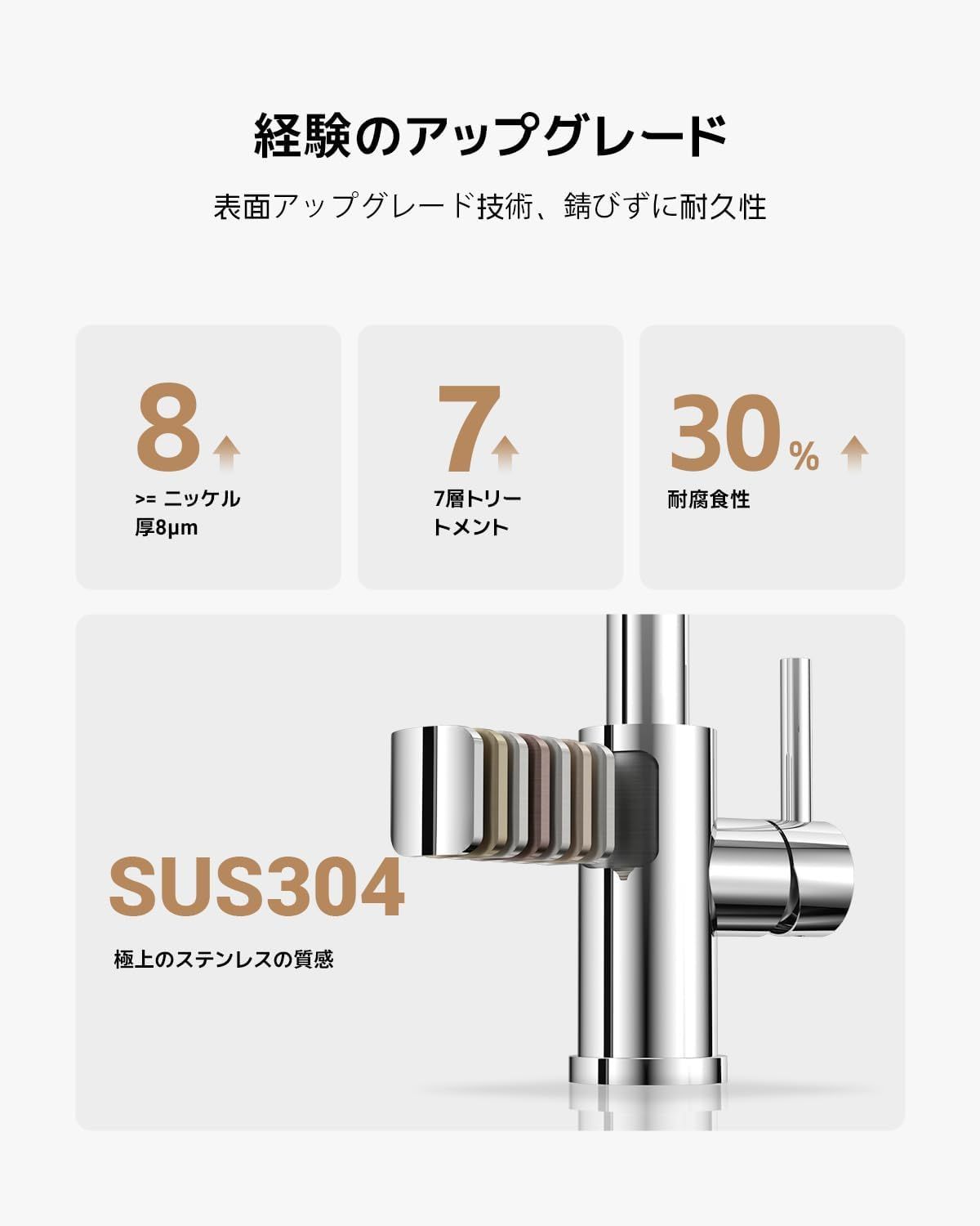 ハイアーチ混合水栓