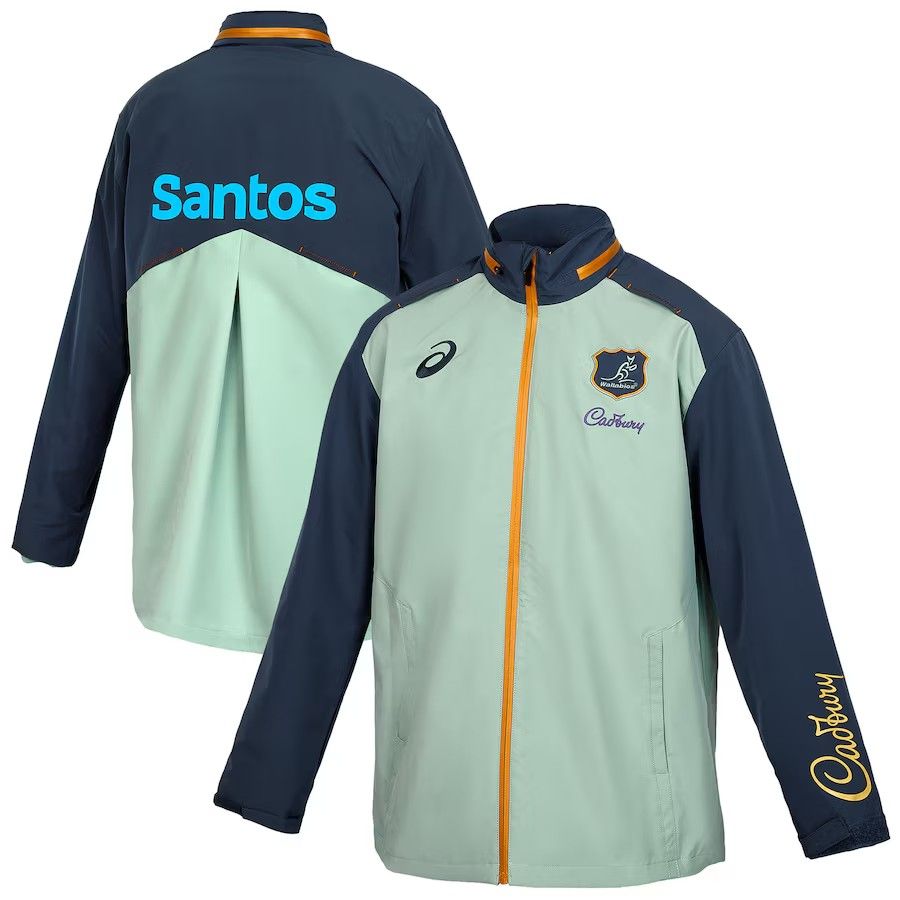 アシックス ワラビーズ 2025 ジャケット テック グリーン メンズ S Mサイズ 公式モデル