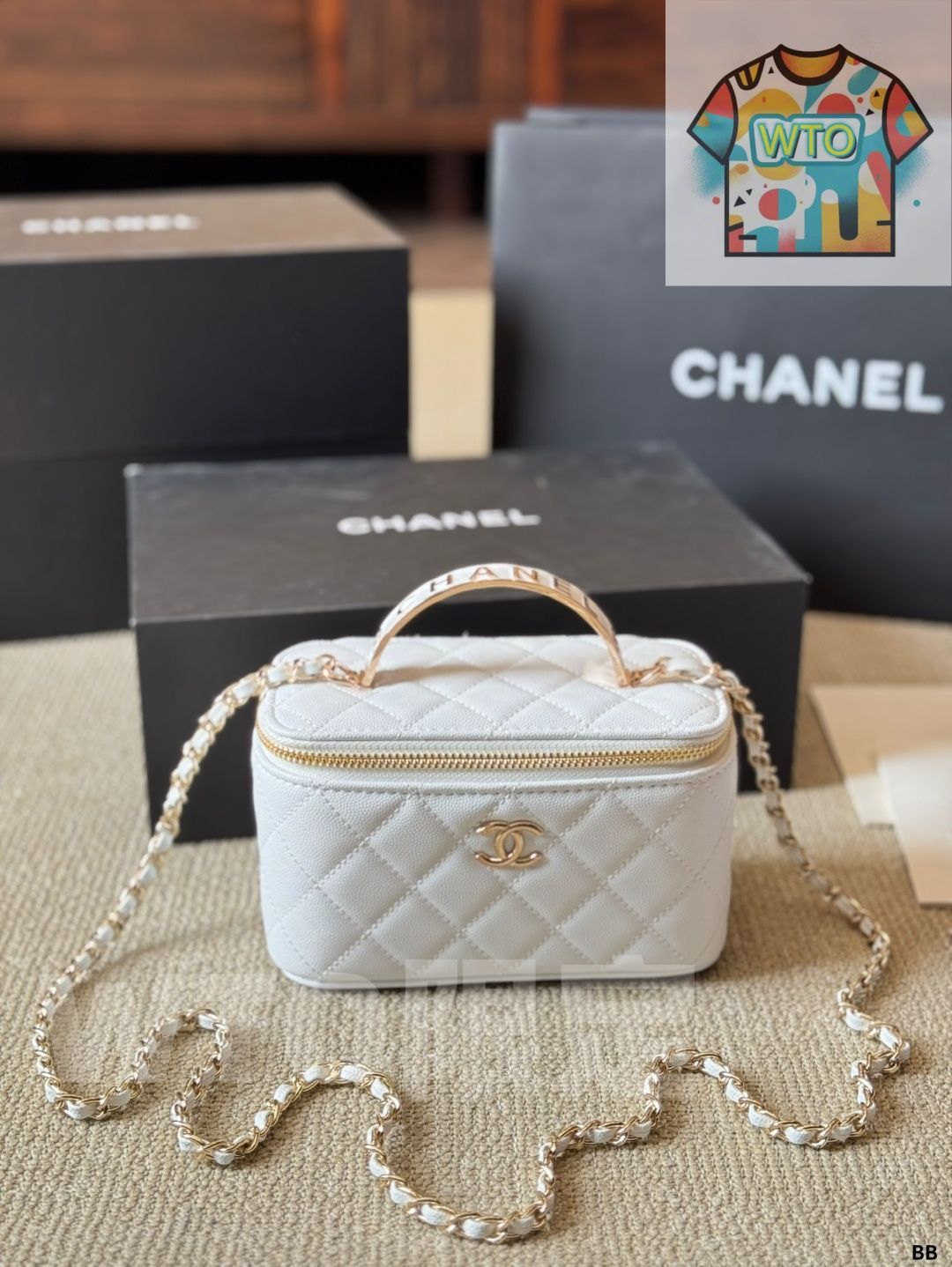 今日特価】Vintage Chanel ボックスバッグ-WTO輸入1 - メルカリ