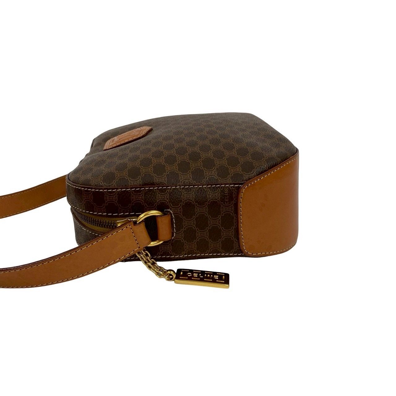 極 美品 CELINE セリーヌ ヴィンテージ マカダム ブラゾン