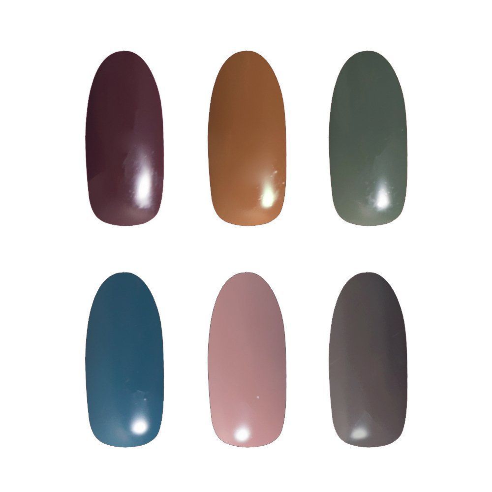 特価商品】セブンティーズ6色セット ジェルネイル カラージェル