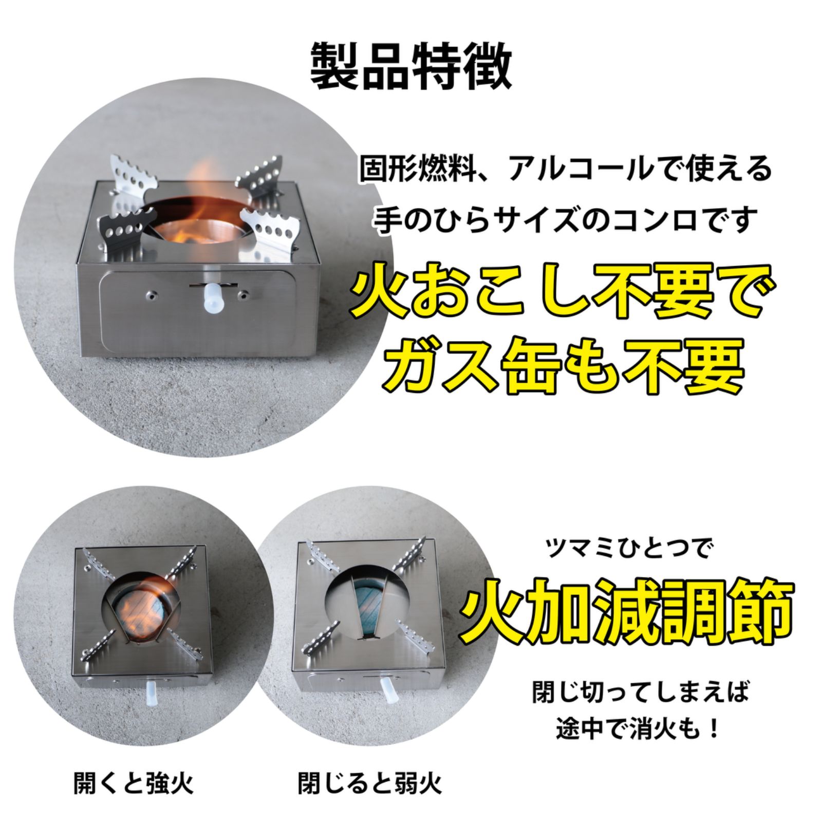 火加減調節