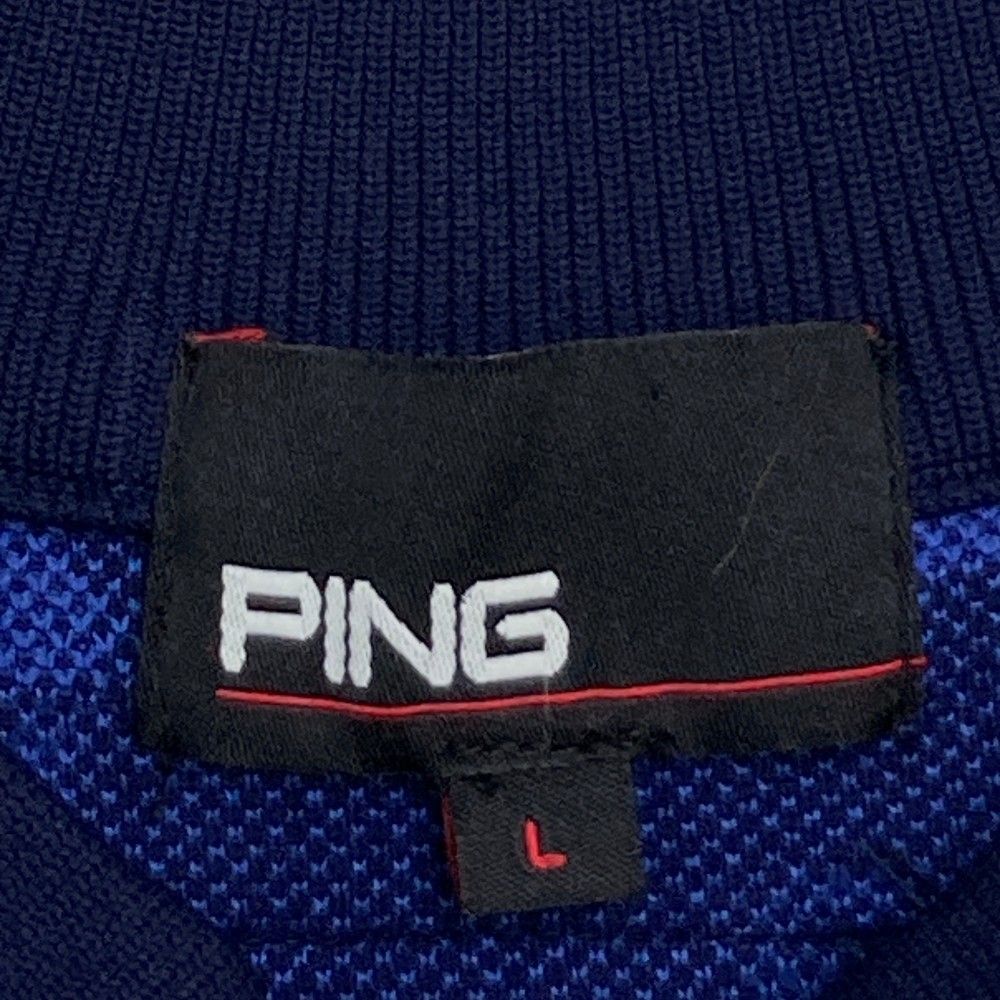 PING ピン 2023年モデル 長袖 ニット ワンピース 星柄 ホワイト S