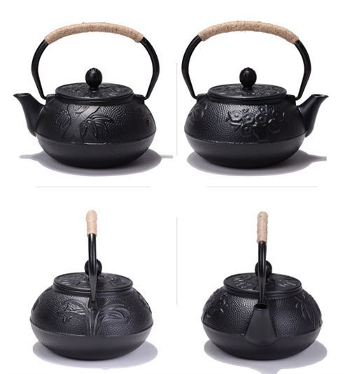 600ml 鉄瓶 鋳鉄ケトル 直火可 南部鉄器 やかん 鉄分補給 鉄器