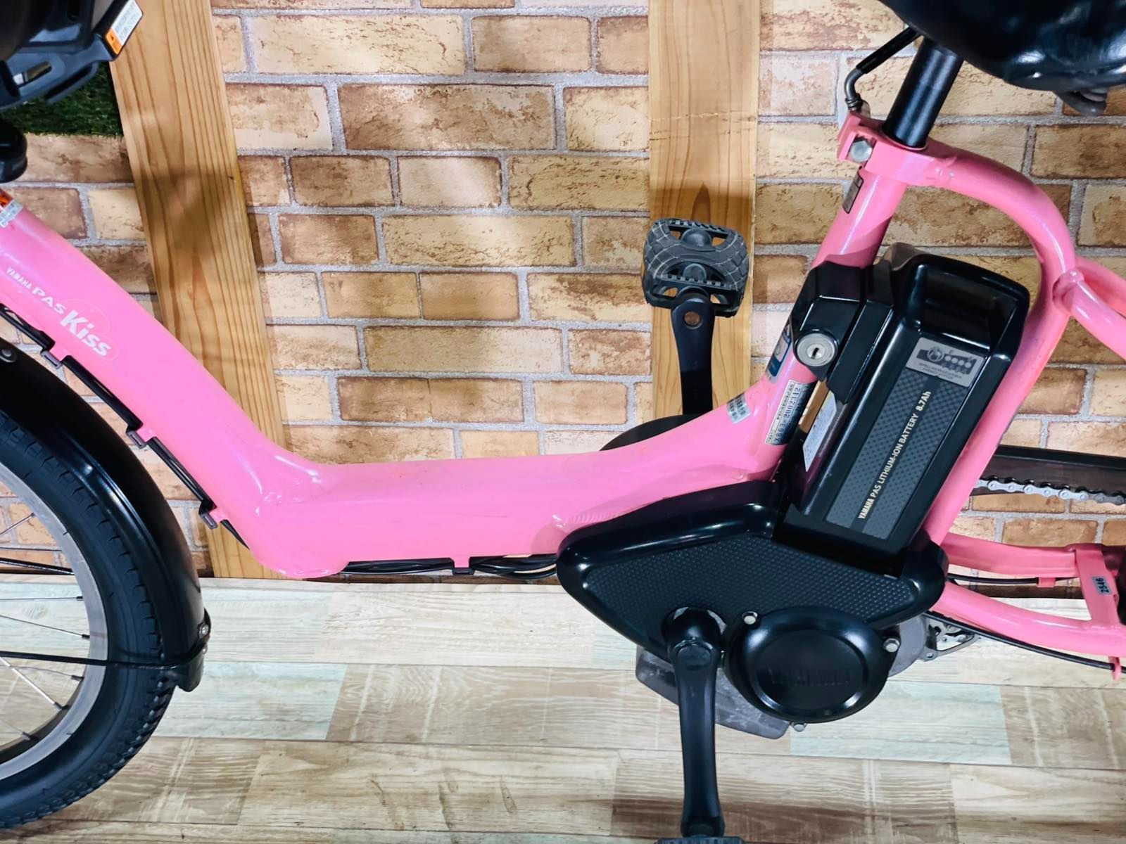 人気な子供乗せ電動自転車 ヤマハパスキッス 8.7ahバッテリー 超