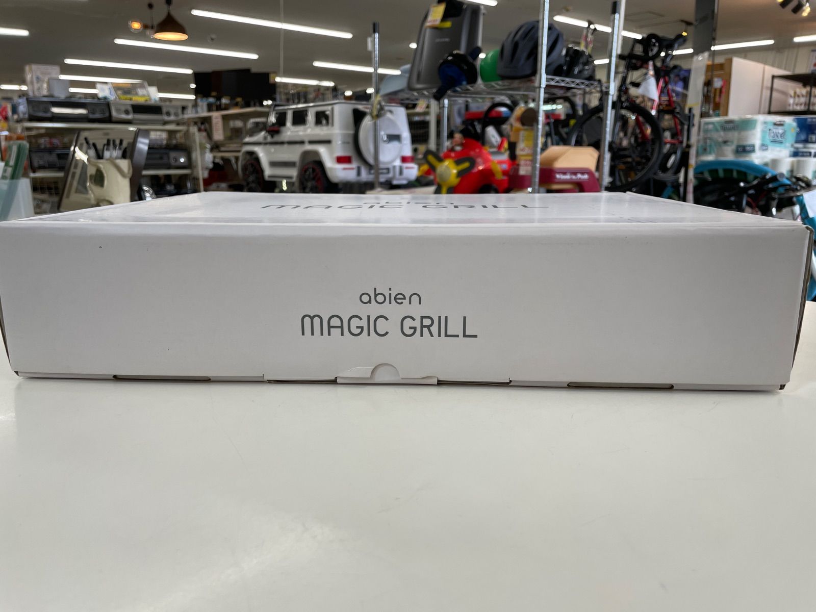 abien MAGICGRILL JF-MG02-B★新品未使用お箱入り abien MAGIC GRILL JF-MG02-B ブラック スタイリッシュホット