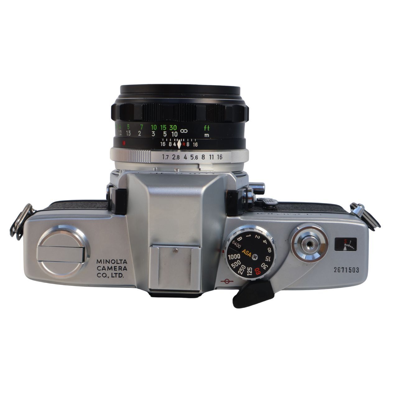 MINOLTA SRT101 + MC Rokkor-PF 1:1.7mm 55mm 整備済 - メルカリ