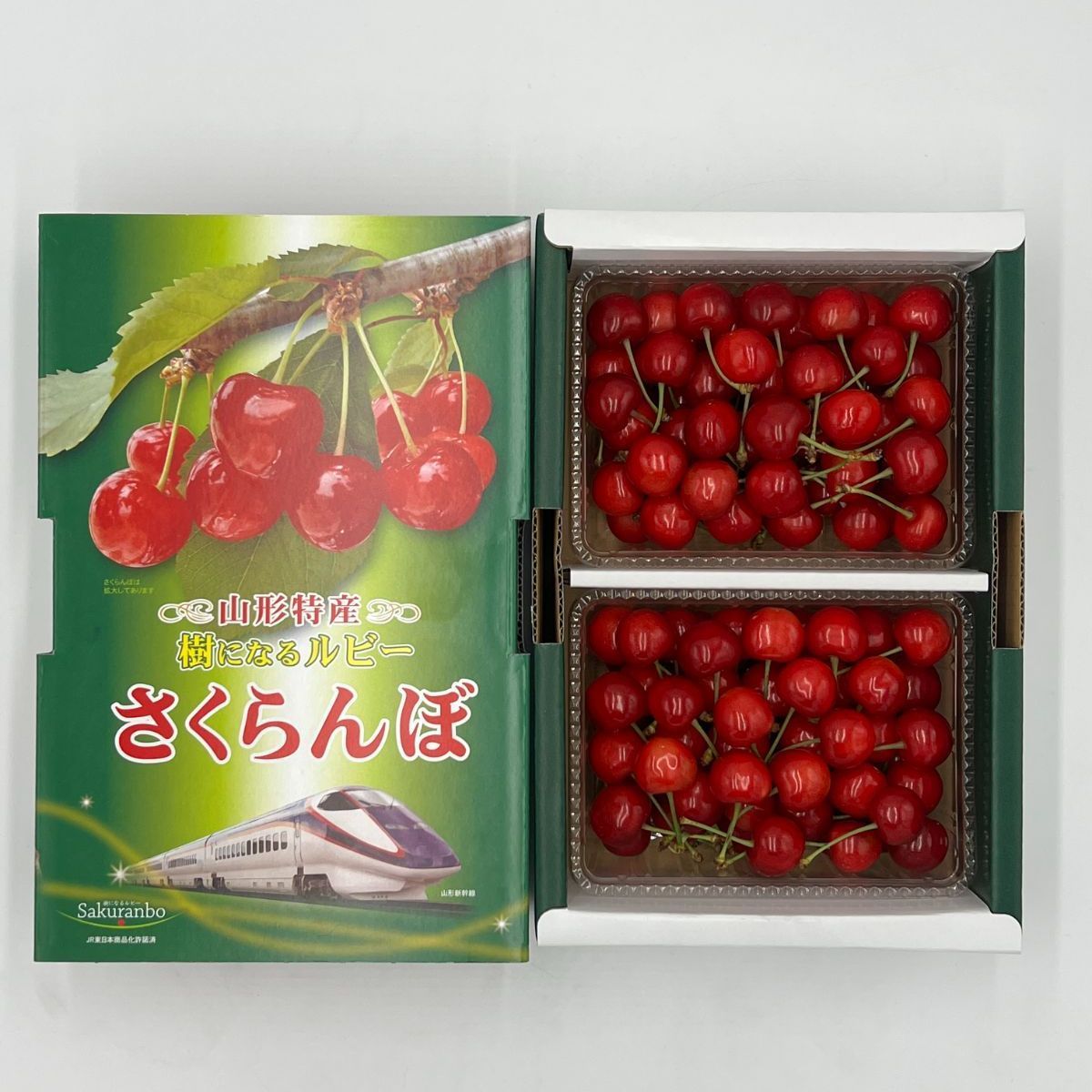 山形県産 さくらんぼ 2パック入り ギフト さくらんぼ 佐藤錦 L玉 100g×2個 ダイヤパック 山形 秀