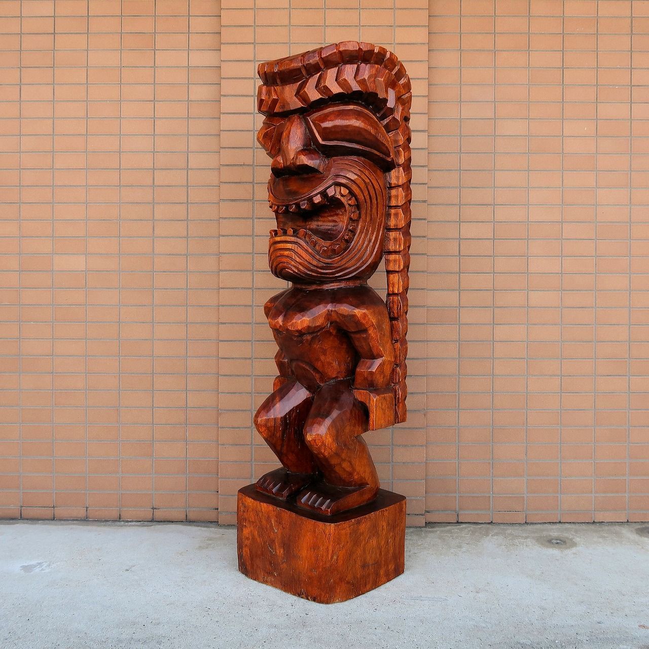 ティキ ハワイ カナロア ティキの木彫り ティキ カナロア TIKI KANALOA