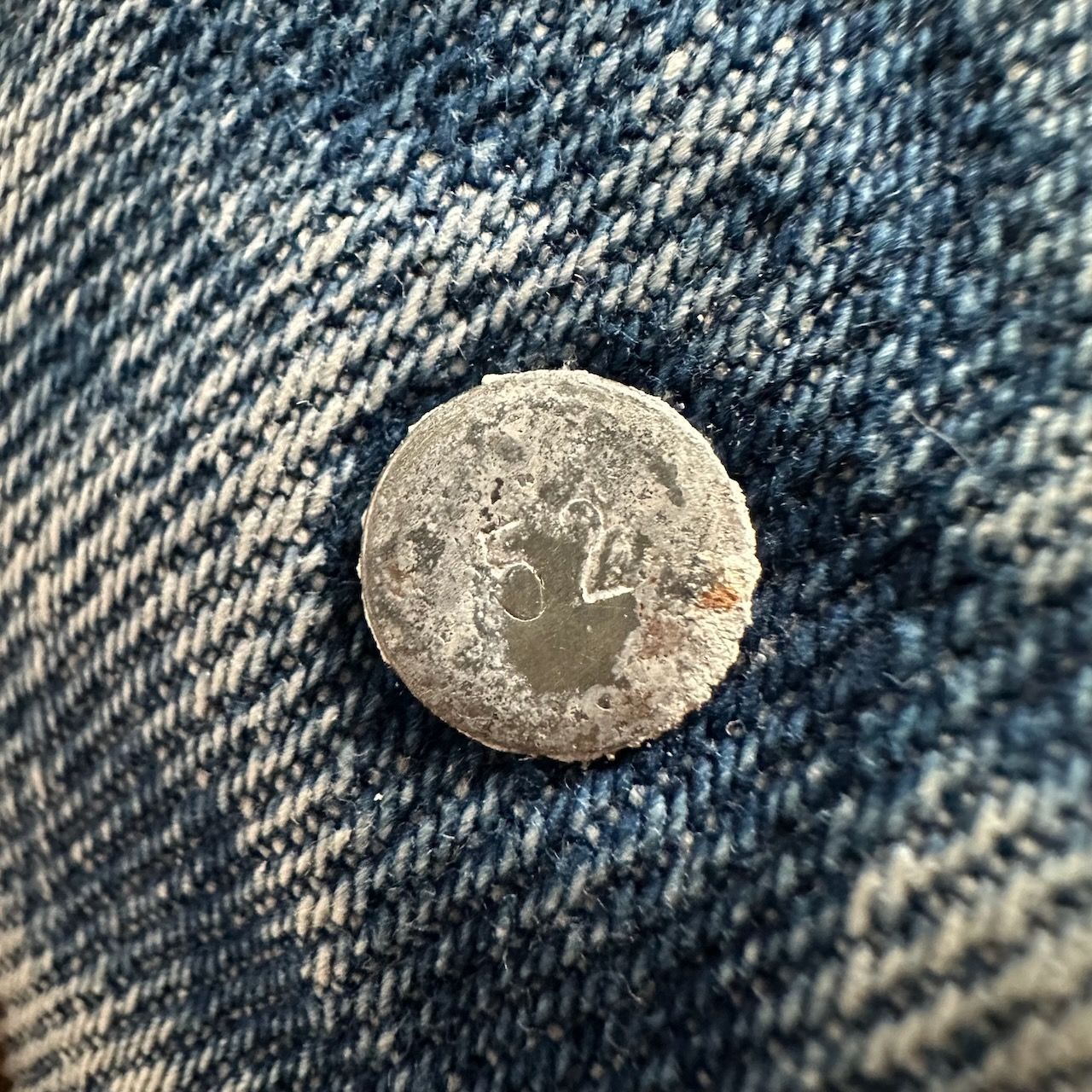 70s Levi's 70505 リーバイス スモールe ボタン裏52 裏地