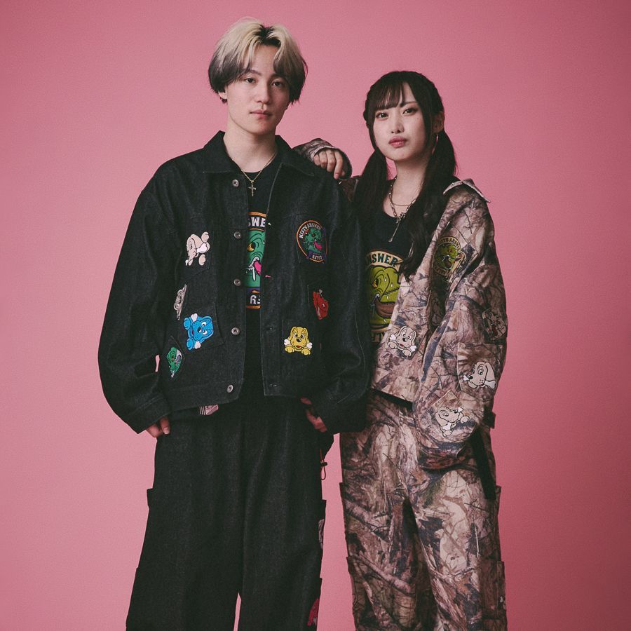 ミメイ着用モデル】MeetsAnswer×GALFY メニーポケットGジャン