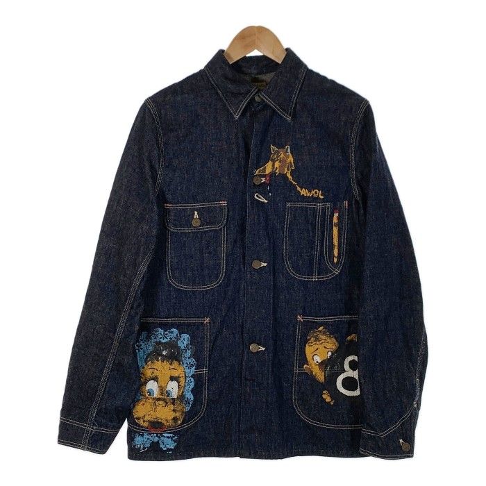 HELLER'S CAFE ヘラーズカフェ 1950's Military Art Denim Coverall ...