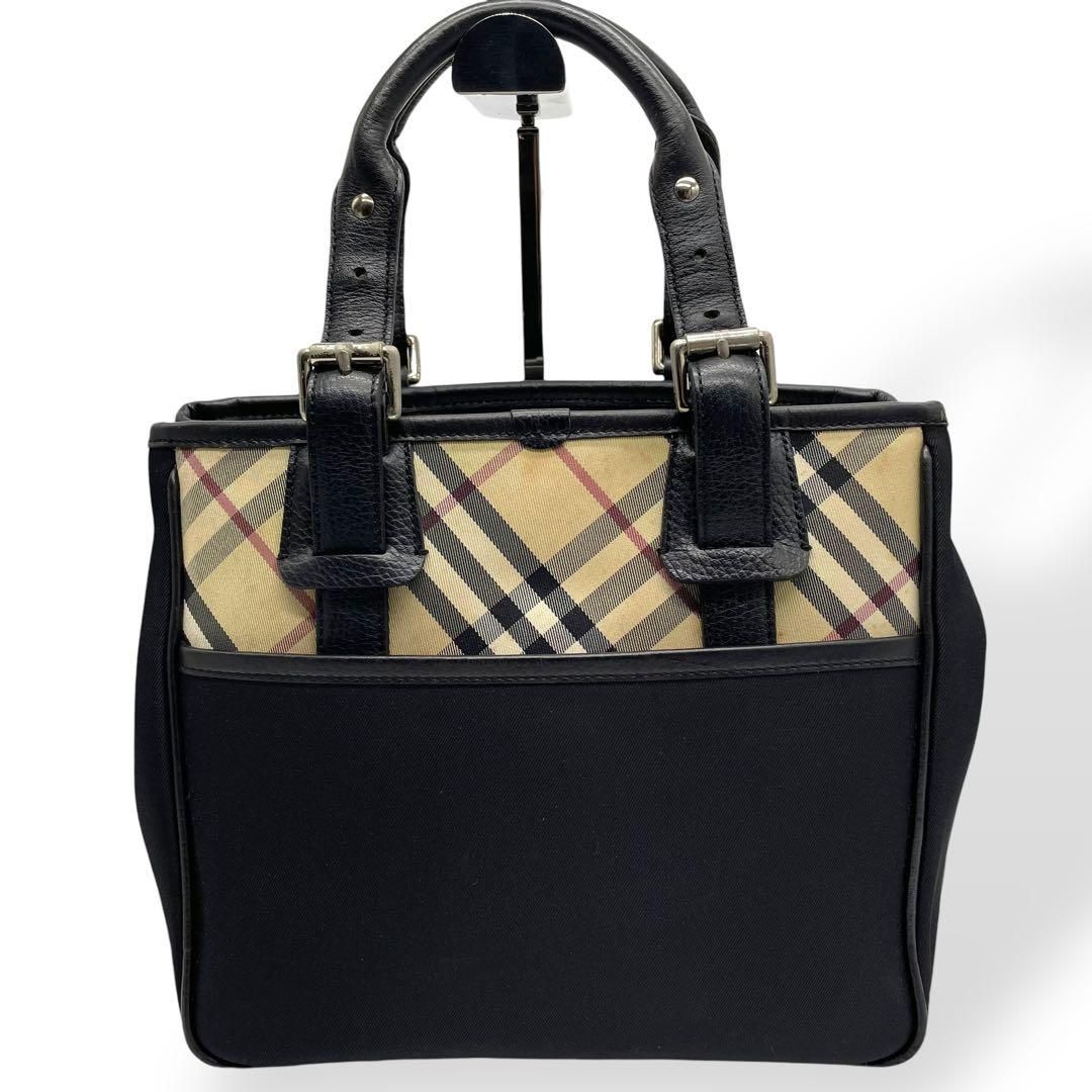 Burberry London ハンドバッグ BURBERRY LONDON バーバリー ノバチェック ハンドバッグ型