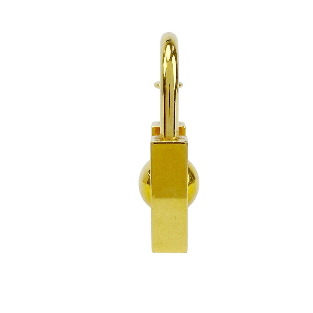 □美品□ エルメス カデナ 地球儀 バッグ チャーム キーホルダー