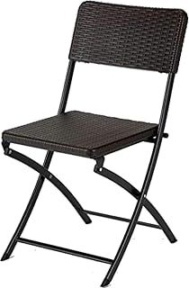 武田コーポレーション Takeda corporation |ガーデンチェア| ラタン調ガーデンチェア 54.5×44.5×80.5cm|YC-041BR