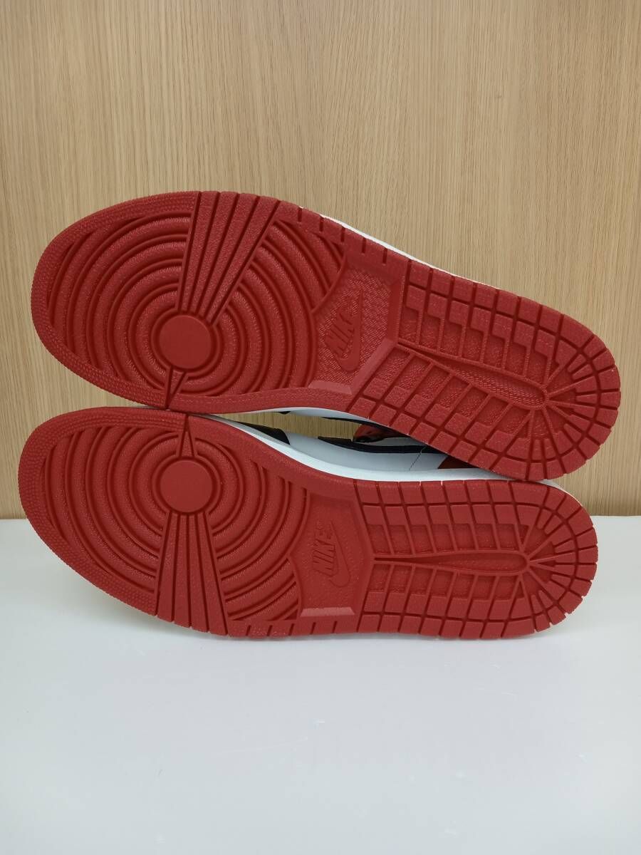 美品 Nike ナイキ Air Jordan 1 Retro High OG Black Toe 2013 エアジョーダン1 レトロ  555088-184 箱 替え紐あり 29 レッド 通年