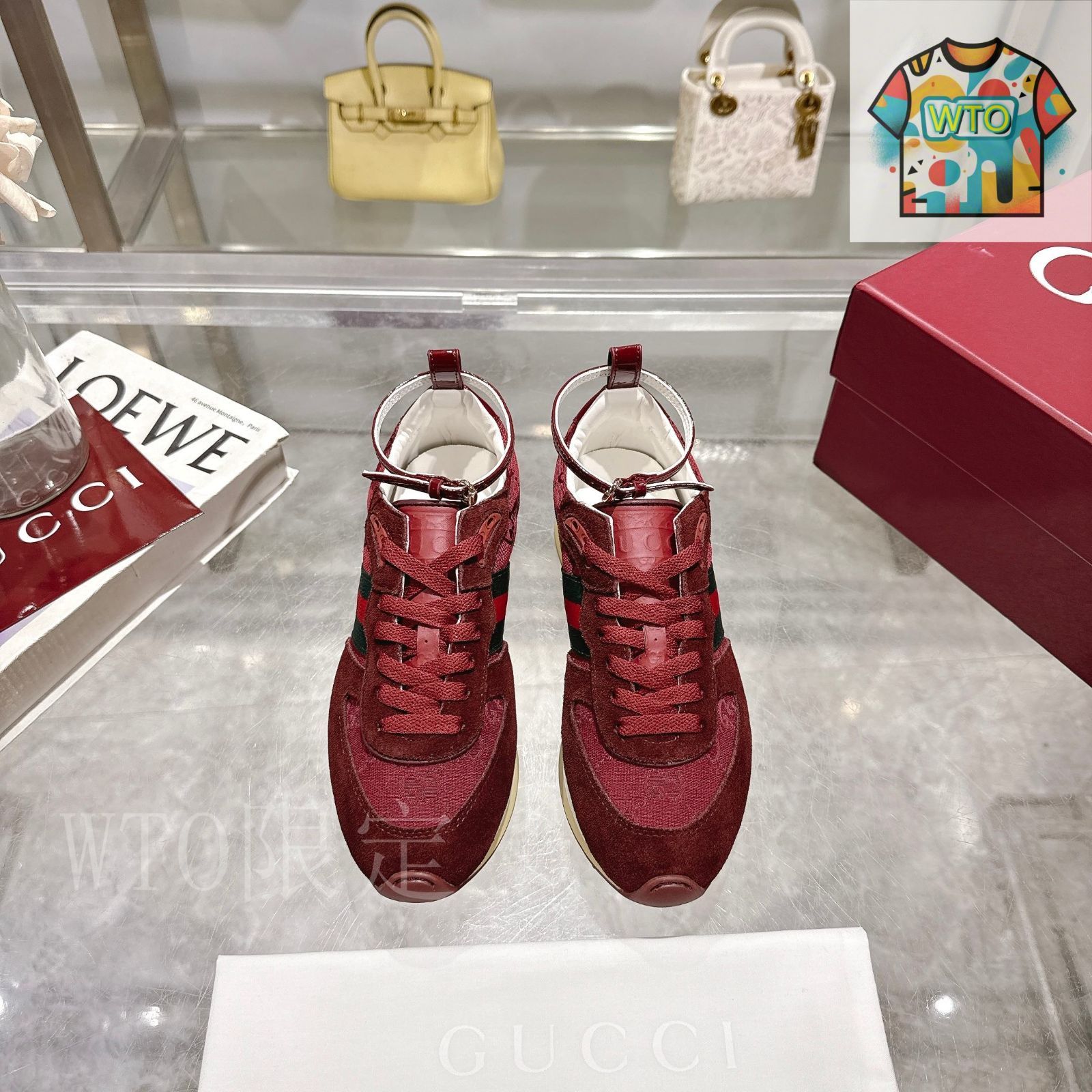 Gucciグッチレトロスニーカー01-ZV39 - メルカリ
