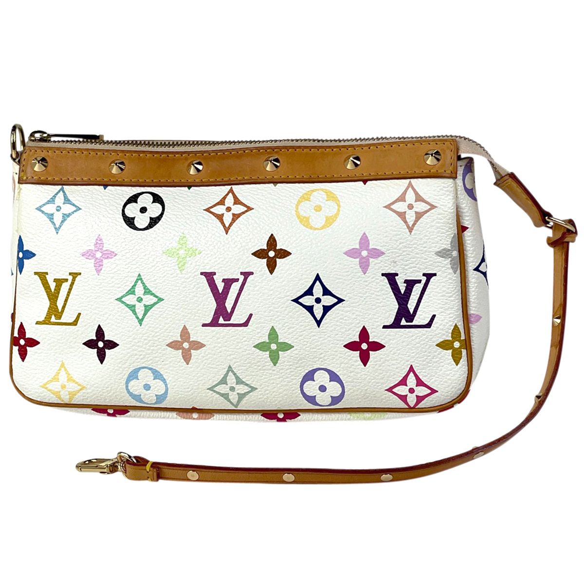 ルイ・ヴィトン Louis Vuitton ポシェット アクセソワール スタッズ