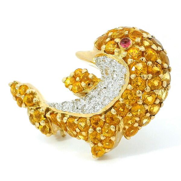 ☆激レア☆ティファニー アップル ラージ ブローチ シルバー リンゴ