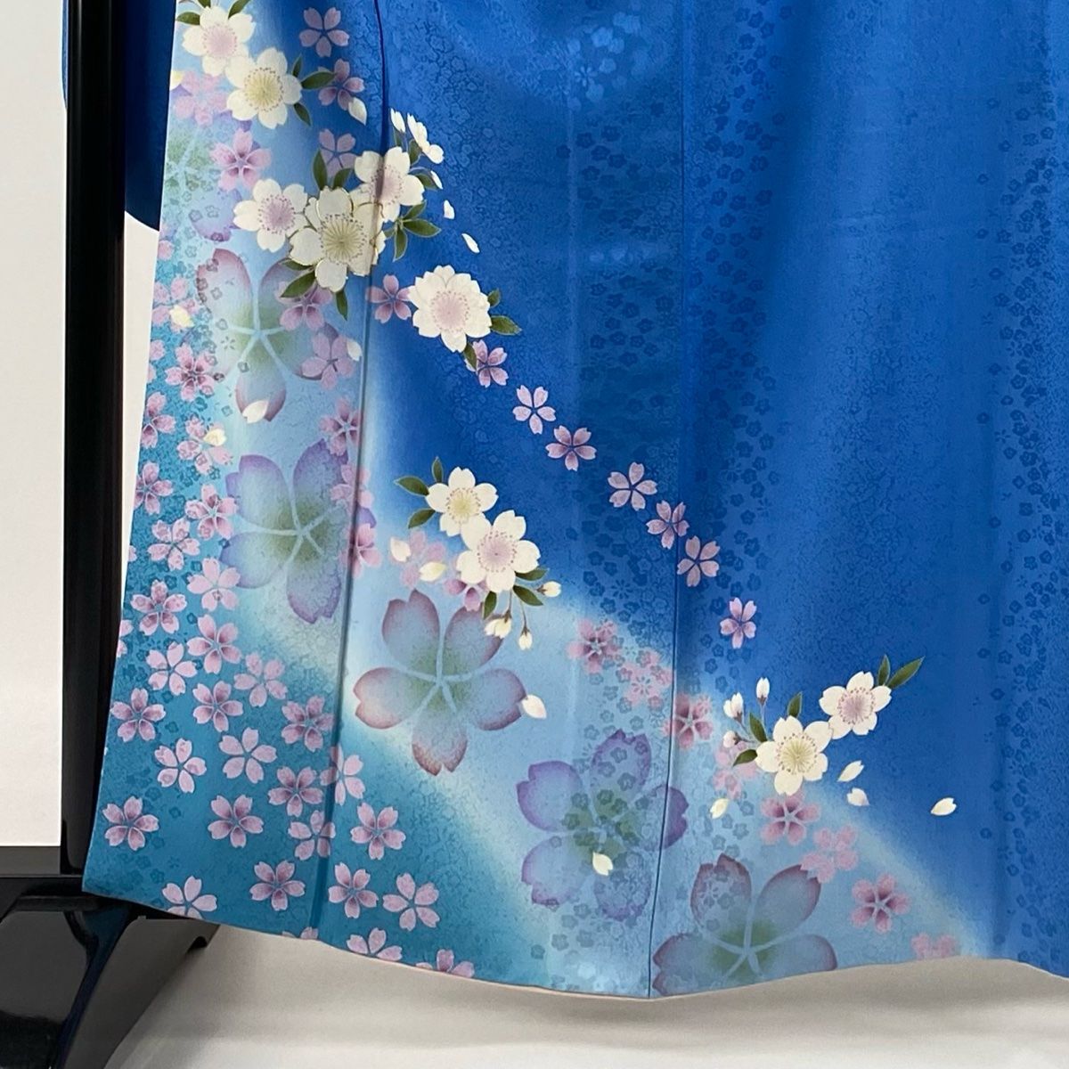 振袖 身丈163cm 裄丈69.5cm L 袷 袋帯フルセット 桜 桜の花びら