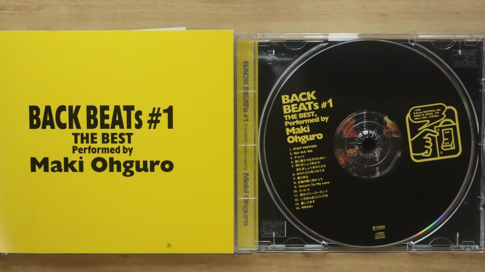国内盤CD☆大黒摩季/ Maki Oguro□ BACK BEATs #1 【JBCJ1004